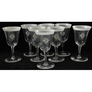 set-of-eight-monogrammed-goblets