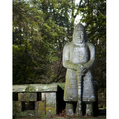 chinese-carved-stone-spirit-road-warrior