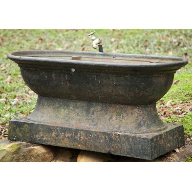 19th-century-cast-iron-urn-base