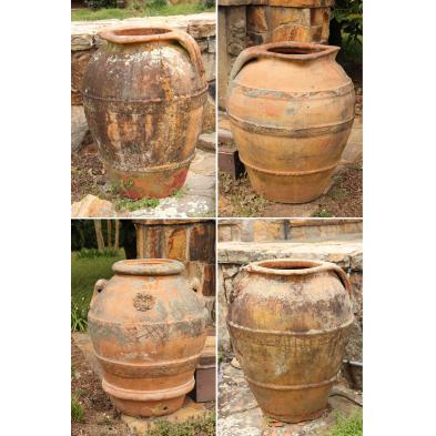 four-monumental-italian-terracotta-oil-jars