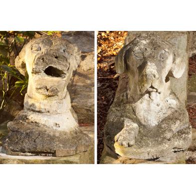 pair-of-italian-carved-stone-dog-heads