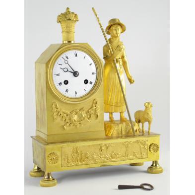 french-bronze-dor-mantel-clock-19th-century