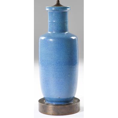 chinese-monochrome-blue-vase-lamp