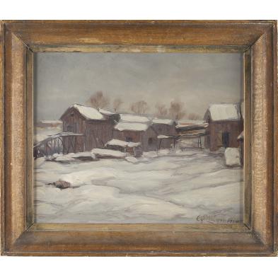 erik-lindgren-am-mid-20th-c-barns-in-snow