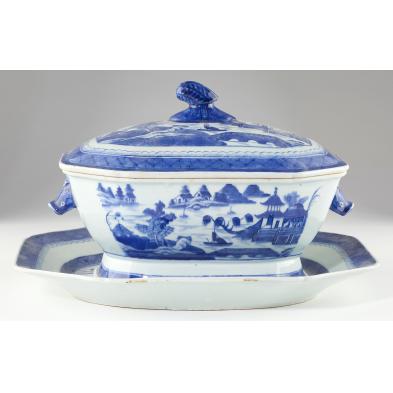 chinese-export-canton-soup-tureen-undertray