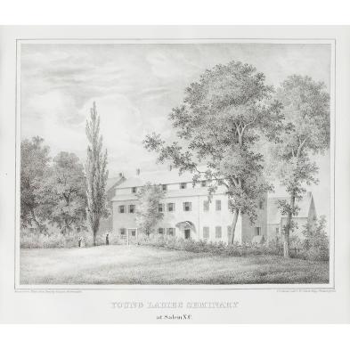 19th-century-salem-north-carolina-lithograph