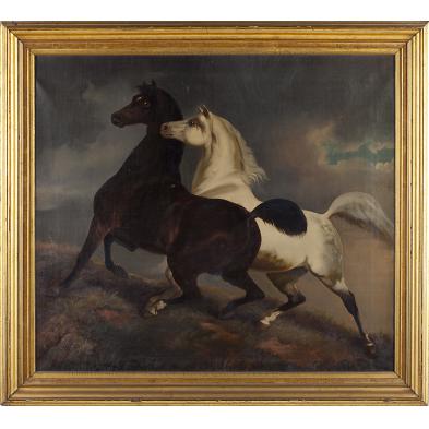 style-of-rosa-bonheur-19th-c-two-horses