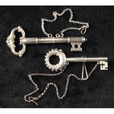 two-antique-silver-keys
