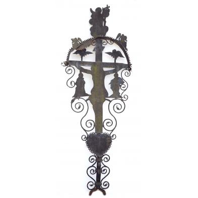 spanish-wrought-iron-cross