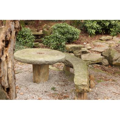 native-north-carolina-stone-table-and-bench