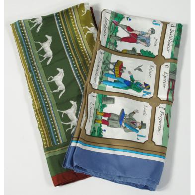 two-silk-scarves-hermes