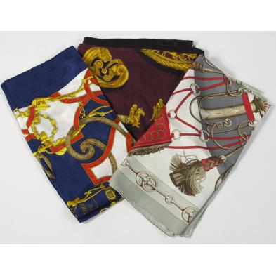 group-of-silk-and-cashmere-scarves-hermes