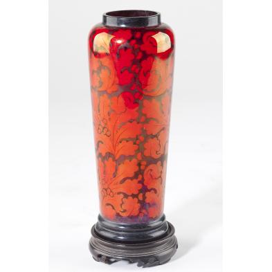 art-nouveau-art-glass-vase-jean-beck