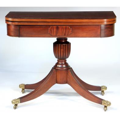 contemporary-mahogany-game-table