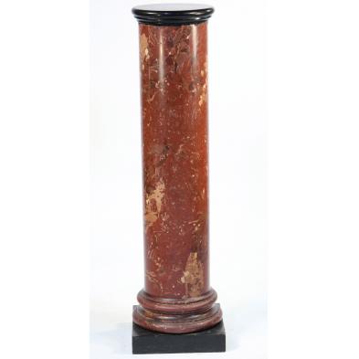rouge-marble-column