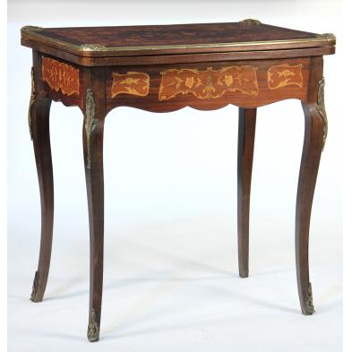 french-marquetry-game-table