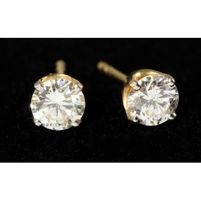 pair-of-diamond-stud-earrings