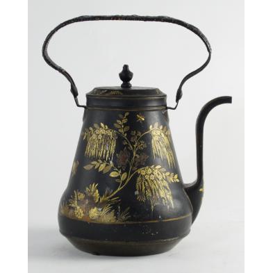 antique-tole-teapot