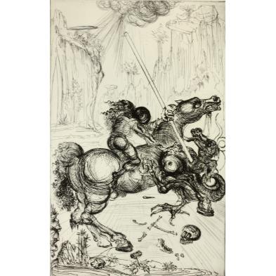st-george-the-dragon-by-salvador-dali