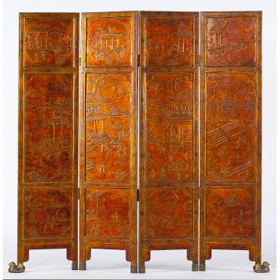 chinese-four-panel-folding-floor-screen