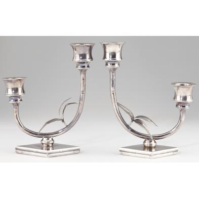 pair-of-japanese-sterling-candelabra