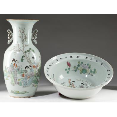 two-pieces-chinese-famille-rose-porcelain