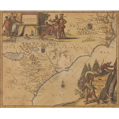 arnoldus-montanus-map-of-southeastern-coast