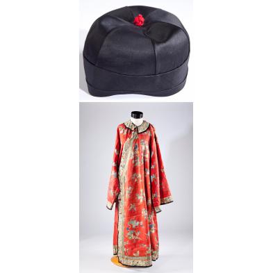 antique-chinese-robe-with-cap