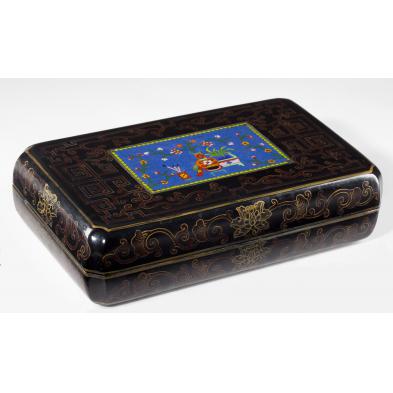 chinese-black-lacquer-and-cloisonne-box