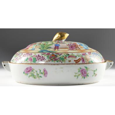 chinese-export-porcelain-lidded-warming-platter