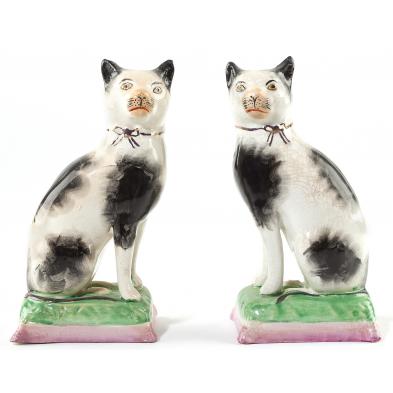 pair-of-staffordshire-seated-cats