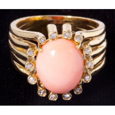 angelskin-coral-and-diamond-ring