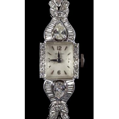 platinum-and-diamond-wristwatch-hamilton