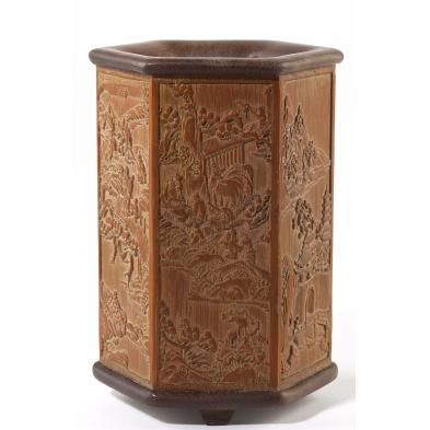 chinese-bamboo-brush-pot