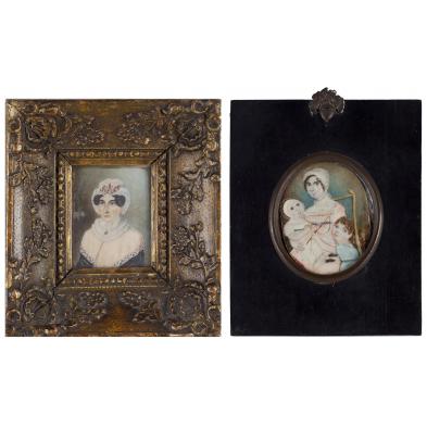 two-portrait-miniatures-english