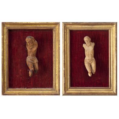 two-carved-wooden-figures-of-the-crucified-christ