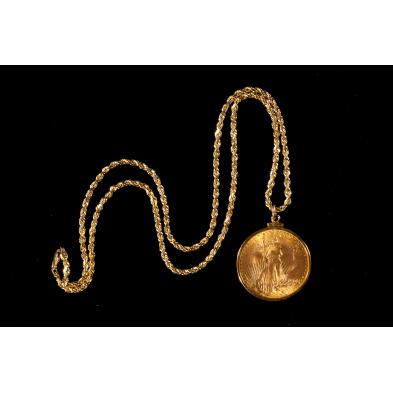 1908-st-gaudens-20-gold-double-eagle-pendant