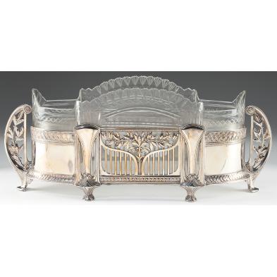 wmf-art-nouveau-silver-plate-flower-dish