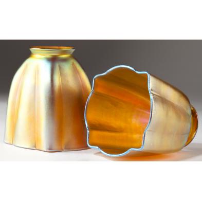 pair-of-steuben-aurene-art-glass-shades