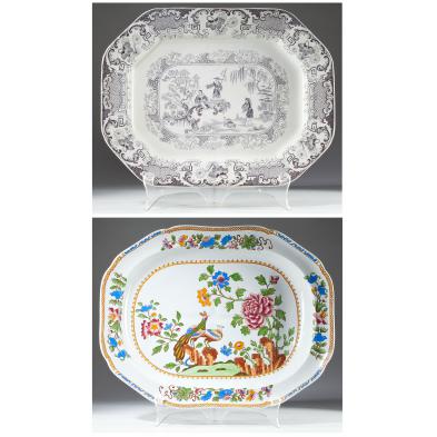 two-english-ironstone-platters