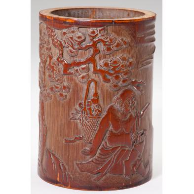 chinese-bamboo-brush-pot