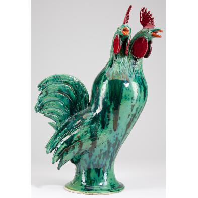 georgia-folk-pottery-charlie-west-rooster