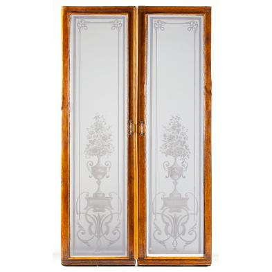 pair-of-french-art-nouveau-large-glass-door-panels