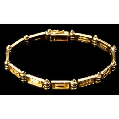 gold-bar-link-bracelet-mampamenos