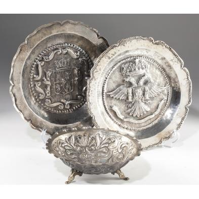 three-spanish-colonial-silver-articles-circa-1800