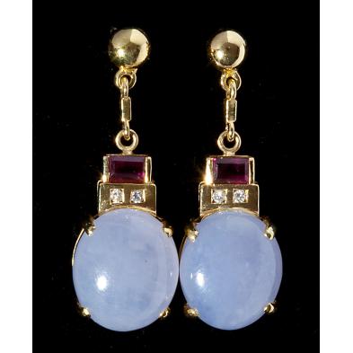 lavender-jade-diamond-and-ruby-earrings