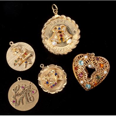 five-gem-set-gold-charms