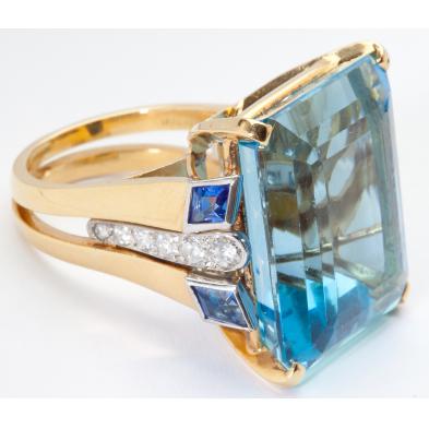 impressive-aquamarine-diamond-and-sapphire-ring