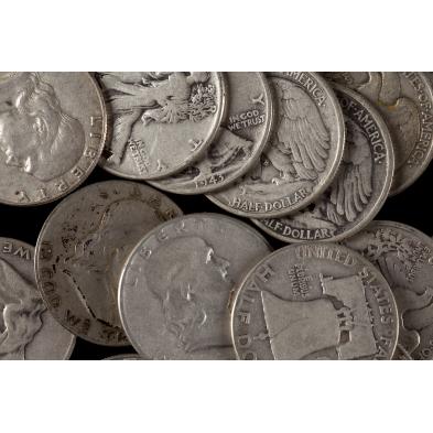 30-mixed-circulated-silver-halves