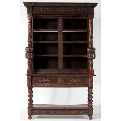 antique-english-jacobean-style-court-cupboard